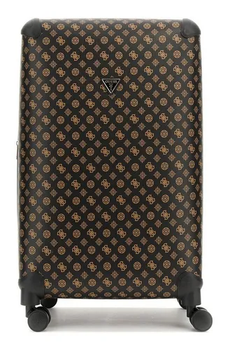 Guess Hartschalen-Trolley 28 In 8-Wheeler Exp., 4 Rollen in braun von GUESS