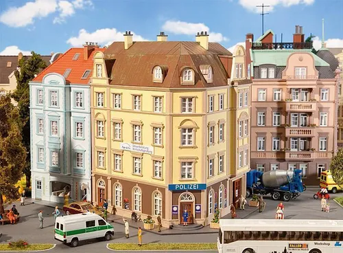 Faller H0 130910 Polizeirevier Goethestraße 4-stöckig