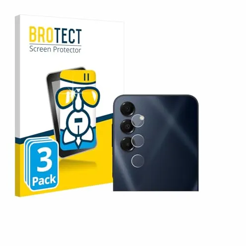 BROTECT 3 Stück Schutzglas für Samsung Galaxy A16 5G (NUR Kameraschutz) Schutzfolie Panzer Folie Glas[Extrem Kratzfest, Anti-Fingerprint, Ultra-]