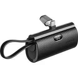 Forcell Powerbank 5000mAh USB-C PD 20W - Schnellladung und kompaktes Design - Powerbank mit 5.000 mAh Kapazität, schnelles Laden dank 20W Power Delivery, integriertem USB-C-Kabel und elegantem, handlichem Design für unterwegs.