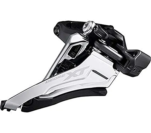 Shimano FD-M8100-M Deore XT - 12-Gang Frontschaltung - Schaltwerke für ein reibungsloses Schalten, 12-Gang Double, Side Swing Design für verbesserte Leistung und einfache Montage.