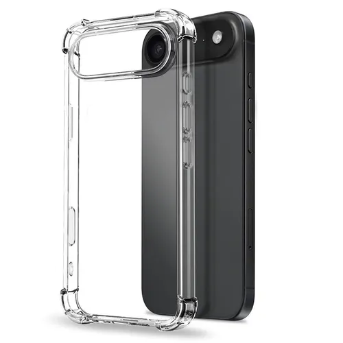 Für Apple iPhone 17 Air Schock Silikon TPU Schutz Hülle Handy Cover Transparent
