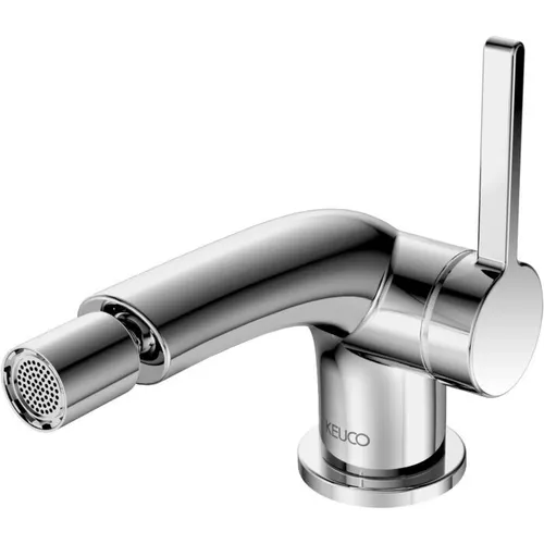Keuco Edition 400 Einhebel-Bidetarmatur - Verchromt, elegant und funktional - Bidetarmatur mit Zugstangen-Ablaufgarnitur, vereint modernes Design und Benutzerfreundlichkeit für Ihr Badezimmer.