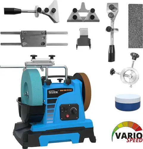 Güde Nassschleifmaschine GNS 250 VS Set, 250mm Schleifstein