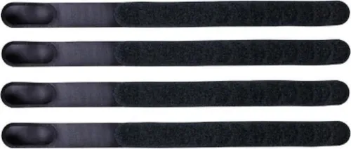 BBB Cycling velcro strap set SealMate (4pcs) 31 x 2,3 cm schwarz - vielseitig...