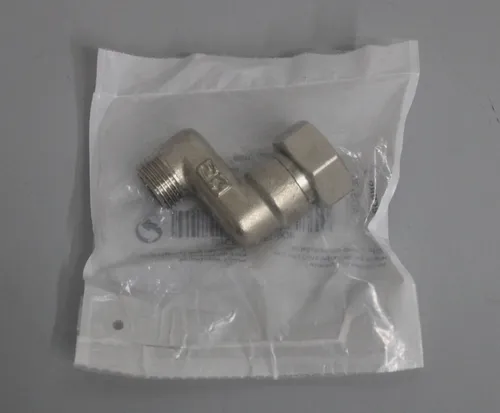Heizkörper S-anschluss - 30 Mm Höhenausgleich Mit Eurokonus X Ag, Messing Vernickelt - Tecuro