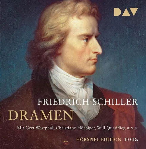 Hörspiel-Edition: Dramen von Schiller - Maria Stuart, Don Carlos, Wilhelm Tell - Hörbücher mit 10 spannenden Hörspielen von Schiller, ideal für Literaturfans und Hörbuchliebhaber.