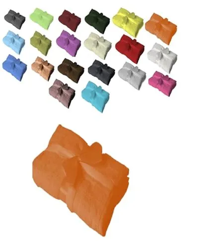 EXKLUSIV HEIMTEXTIL Badvorleger 1 Stück 50 x 80 cm Terrakotta