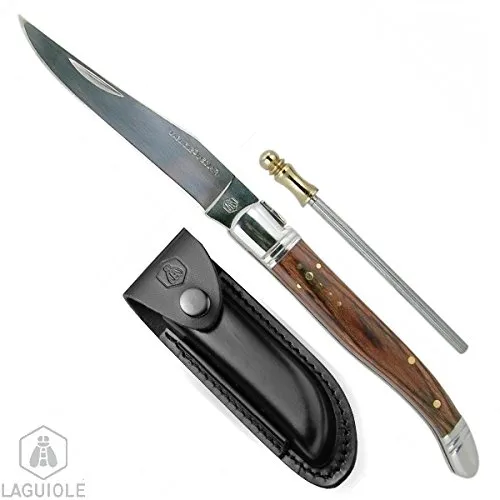 LAGUIOLE Universalmesser mit Leder-Etui von Laguiole
