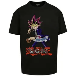 Mister Tee Herren T-Shirt Yu-Ghi-Oh Duell Heavy Oversize Tee Black L - T-Shirts für Herren, lässiger Oversize-Schnitt mit einzigartigem Yu-Gi-Oh Design für einen coolen Look und maximalen Tragekomfort.