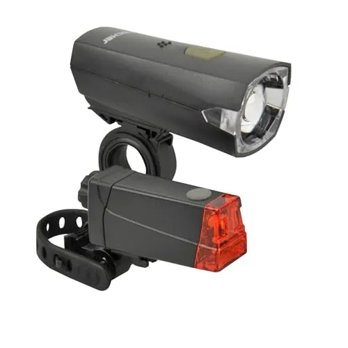 FISCHER Fahrradbeleuchtung Set 20 Lux