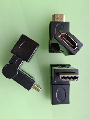 HDMI Adapter Verlängerung Kupplung 270° schwenkbar Kabel Buchse Verbinder 4K HD