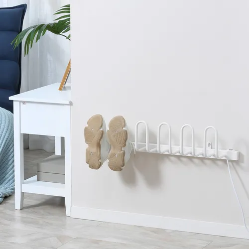 HOMCOM Elektrischer Schuhtrockner 60 W für 3 Paar Schuhe