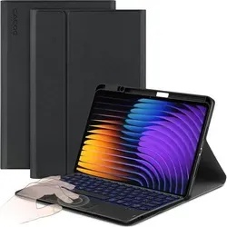 Tastaturhülle 11,2 Zoll 2025 kabellos abnehmbar Touchpad 7 Farben