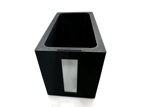 eXODA Kaffeedose Bohnenbehälter Erweiterung kompatibel zu Melitta Purista, Kunststoff, (Behälter), Sichtglas