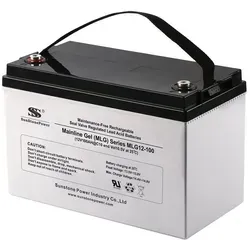 Sunstone 12V 120AH Blei Säure Gel Batterie - Zuverlässige 12V Gel-Speicherbatterie mit 120AH Kapazität für Photovoltaikanlagen. Wartungsfrei und extrem langlebig, ideal für den zyklischen Betrieb und Notstromversorgungen.