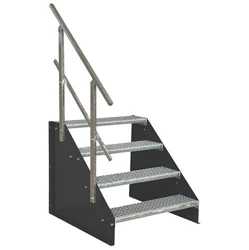 Stufen Standtreppe Modell 1 freistehend von SRM Design