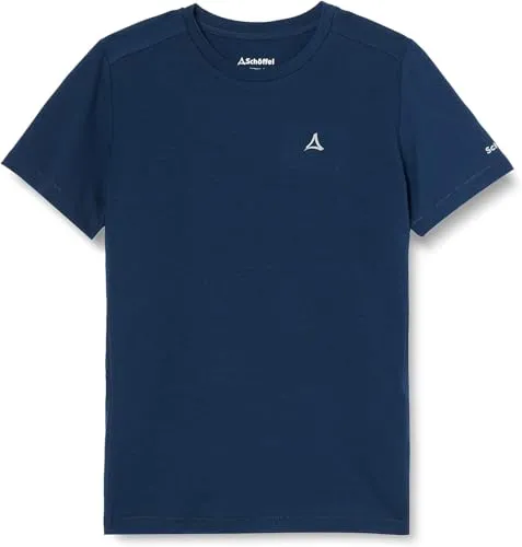 Schöffel Damen T-Shirt Osby L, elastisches und atmungsaktives Funktionsshirt, schnelltrocknendes Damen T-Shirt, dress blues, 36