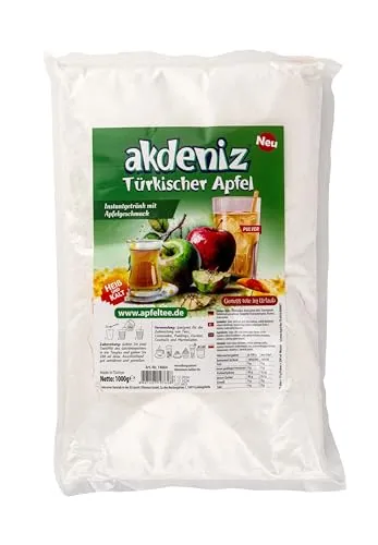 Produktbild Akdeniz Türkisches Instantgetränk mit grünem Apfel Geschmack, 1 kg.