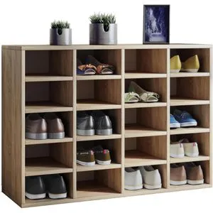 VCM Schuhschrank Hinsol (Sonoma-Eiche, L)