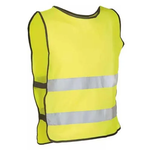 M-Wave Vest Illu Warnweste Gelb XL XXL Sicherheitsweste EN1150 Reflex Erwachsene