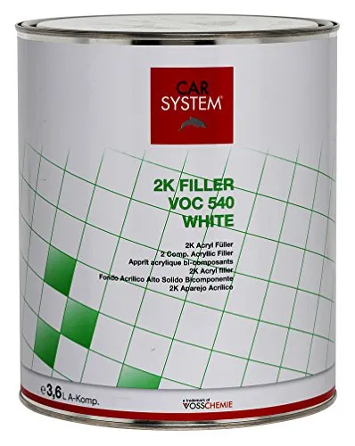 CAR SYSTEM 2K Füller VOC 540 grau 3,6 Liter 144.026