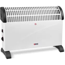 X4-LIFE 702010 Konvektor 25m² 2000W Schwarz/Weiß