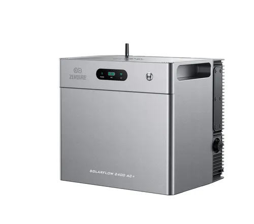 Zendure SolarFlow 2400 AC+ Balkonkraftwerk mit Speicher - Das Zendure SolarFlow 2400 AC+ ist ein flexibles Energiespeichersystem für Haushalte. Mit 2,40 kWh Kapazität und hoher Leistung für mehrere Geräte optimiert es den Eigenverbrauch von Solarstrom und lässt sich einfach in bestehende Systeme integrieren.