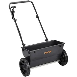 VEVOR Streuwagen 22,6 kg mit Schleudermechanismus