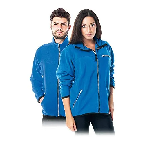 Blaue Fleecejacke für Damen und Herren, 290 g/m² Gr. XS
