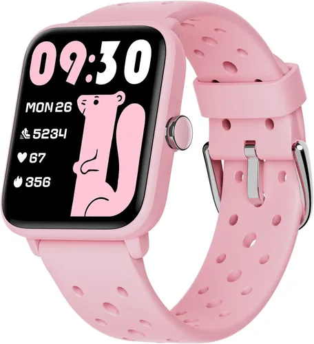 BIGGERFIVE BRAVE Kinder Smartwatch Fitness Tracker 1.5 inch HD Touchscreen 14 Sportmodi Schrittzähler Schlafmonitor 5ATM wasserdicht