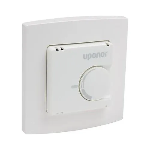 Uponor T-24 Thermostat Raumregler 230V - Fußbodenheizung Thermostat mit Temperaturbereich von +5 bis +30°C, ideal für individuelle Heizungssteuerung und Energieeinsparung.