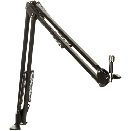 DOCKIN® Mikrofon Arm [84cm Schwenkreichweite] - Kompatibel mit RØDE Mikrofone, Razer Mikrofone, etc. - Mikrofonständer Tisch - Low Profile Mikrofonarm - Mikrofon Ständer - Microphone Arm Mic
