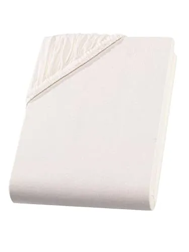 Topper Spannbettlaken natur, speziell für Boxspringbetten entwickelt, bis 10 cm Steghöhe - ideal für 180-200 cm Breite x 200 cm Länge