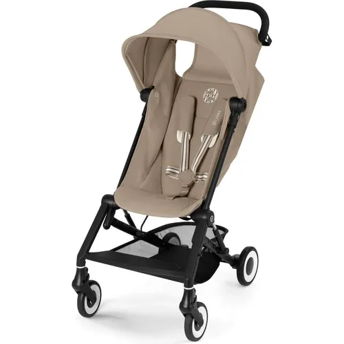 CYBEX Gold Buggy AGIS - Leichter Handgepäck-Buggy in Almond Beige - Praktischer Buggy ab 6 Monaten bis 4 Jahre, nur 6,3 kg schwer. Ideal als Handgepäck, mit schnellem Faltmechanismus und UPF50+ Sonnenverdeck für optimalen Komfort und Schutz.