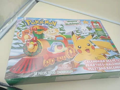 Pokémon Adventskalender 2024 - 24 Überraschungen mit Figuren und Zubehör, perfektes Geschenk für Fans und Sammler, offizielles Produkt von Jazwares