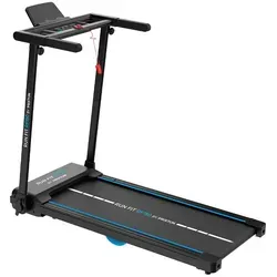PRIXTON Laufband Run Fit RF150, Kompakt klappbar, 12 Programmen, 10 km/h, Abfederung, Notbremsung, Geschwindigkeit, Entfernung, Kalorien und Zeit