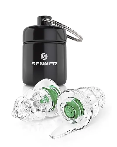 Senner ® KidsPro Plug | Gehörschutz für Kinder - Ohrenmedikation mit SNR 18 dB, ideal für Festivals und Flüge. Hypoallergen und wiederverwendbar, sorgt für Klangtreue und perfekten Sitz.
