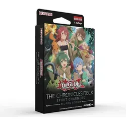 Yu-Gi-Oh! The Chronicles Deck: Spirit Charmers (All-Foil Edition) - Erlebe das Yu-Gi-Oh! Chronicles Deck: Spirit Charmers (All-Foil Edition) mit 51 glänzenden Karten, darunter 50 Ultra Rare und 1 Secret Rare. Perfekt für Sammler und Spieler, die ihr Deck mit neuen, magischen Karten erweitern möchten!