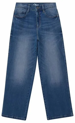 s.Oliver Junior Jungen 2171908 Hose, Blau, 176 Slim - Jungen-Jeanshosen, komfortable Slim-Fit Passform für optimale Bewegungsfreiheit und modischen Look