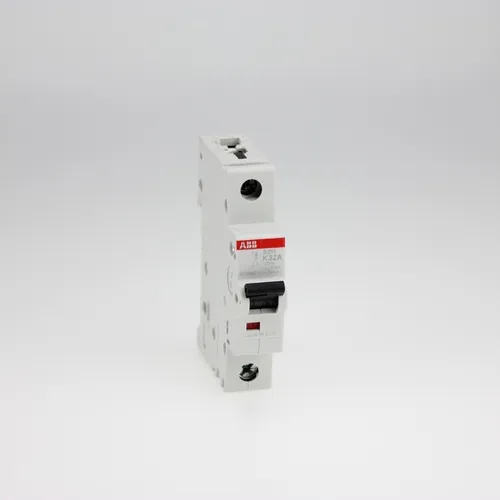 ABB S201-K32 Sicherungsautomat 6kA, 32A, 1-Polig - Sonstige Auslösecharakteristiken, schützt Kabel vor Überlast und Kurzschluss, ideal für die Einhaltung der DIN VDE Vorschriften.