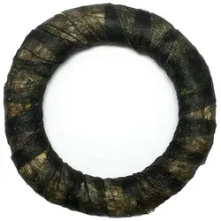 DekoPrinz® Bastelkranz Vlies Strohkranz / Strohrömer Rohling, Ø45 cm, 6 cm Stärke Ø 45 cm x 6 cm