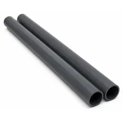 HAF PVC Druckrohr 50mm Grau 2 x 1 Meter - Hochwertiges PVC Druckrohr 50mm für vielseitige Anwendungen wie Poolverrohrung und Filteranlagen. Mit 2,44mm Wandstärke für hohe Stabilität und Druckbeständigkeit bis 10 bar. Ideal für langfristige Nutzung.