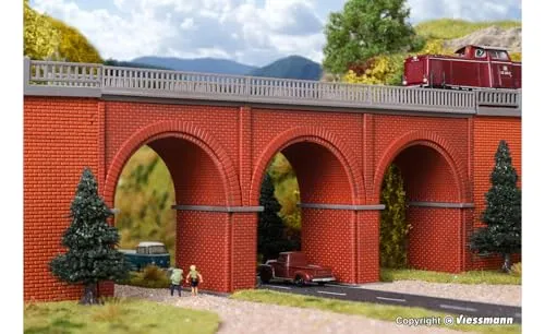 Vollmer 47313 Backstein-Viadukt, gerade