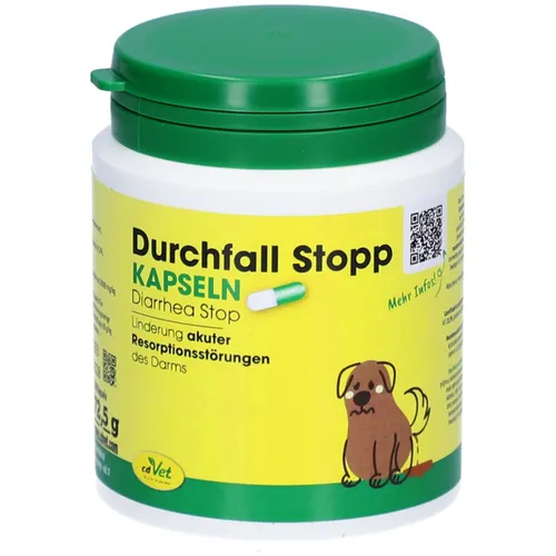 cdVet Durchfall Stopp Kapseln für Hunde und Katzen