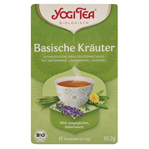YogiTea Basische Kräuter Tee, BIO, 17 Teebeutel von Yogi Tea