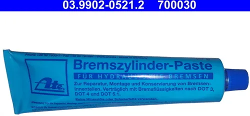 ATE 03.9902-0521.2 Bremszylinderpaste - Hochwertige Bremsenpflege für optimale Leistung, 180g, schützt und verlängert die Lebensdauer Ihrer Bremsanlagen.