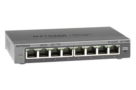 Netgear GS108E-300PES Plus Switch von NETGEAR