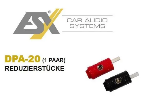 ESX DPA-20 Reduzierstücke 1 x 20 mm² Eingang und 1 x 8 mm² Ausgang