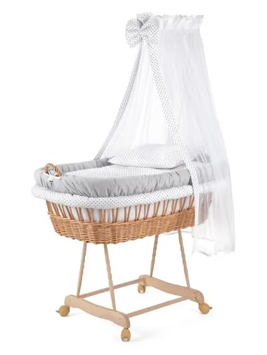 Waldin Stubenwagen-Set XXL mit Ausstattung von Waldin